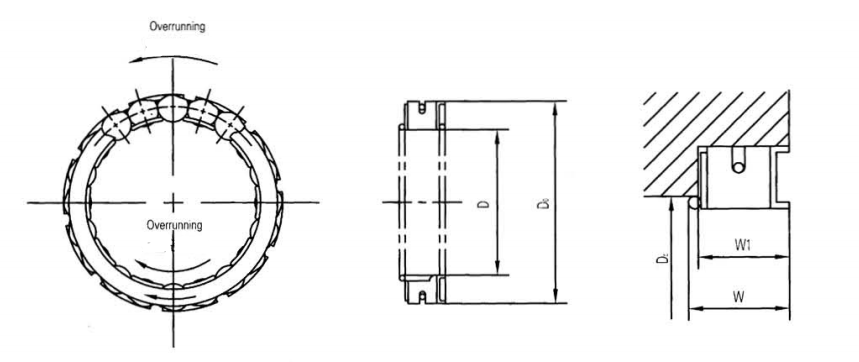 FWD332211CRB Backstop Clutchs CRS CRB FWD332211CRS Freewheel Bearings