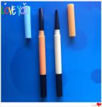 OEM professional customized ABS eyebrow pencil, waterproof long lasting cosmetic