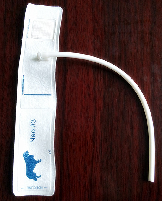 Disposable NIBP Cuff For Hospital Blood Pressure Monitor Singel Tube Different Size