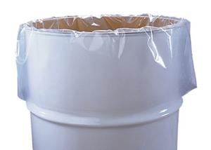 China Plastic PET Round Bottom Drum Liner Bags 55 Gallon Accept Customized Logo wholesale