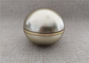 China Spherical Acrylic Jars For Cosmetics PP / PE Material 100G 95 * 90MM wholesale