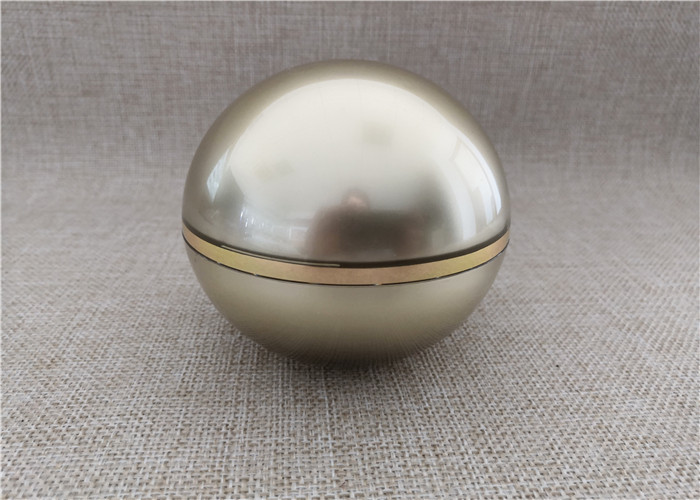 Spherical Acrylic Jars For Cosmetics PP / PE Material 100G 95 * 90MM