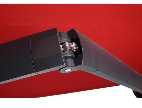 Outdoor Aluminium Semi Cassette Retractable Awnings 6x3m