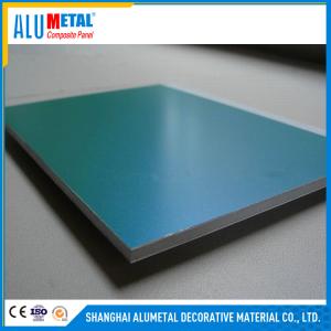 China 1220X2440MM PE Aluminum Composite Panel Antistatic Partition Panel wholesale