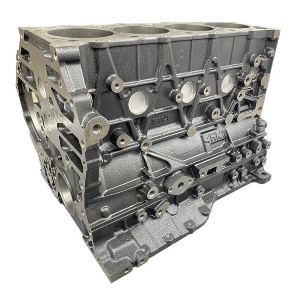 Excavator Engine ISUZU 4JB1 4JJ1 4JF1 Cylinder Block Spare Parts 4HK1 6HK1 with 126KG Weight