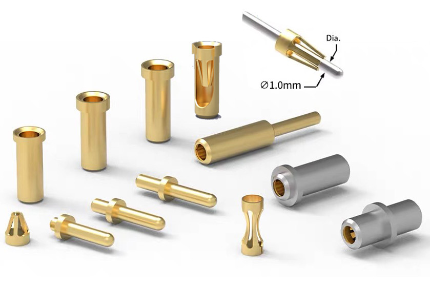 DIN Energy Vehicle Charger Copper Column EV Charging Connector Plug Pin Customized