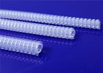 Kink Resistance Silicone Medical Products , Transparent Corrugated Breathing