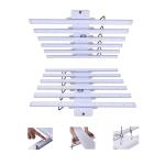 Evenly Irradiated Commercial LED Grow Light Bar 850*850*55mm Size