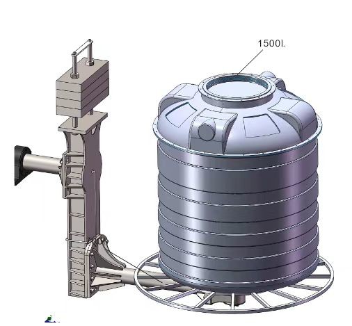 Rotary Rotomolding Equipment Plastic Products Production Automatic
