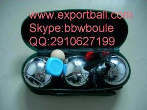 China wholesale/retail/sell boules ball set,petanque,petanca wholesale