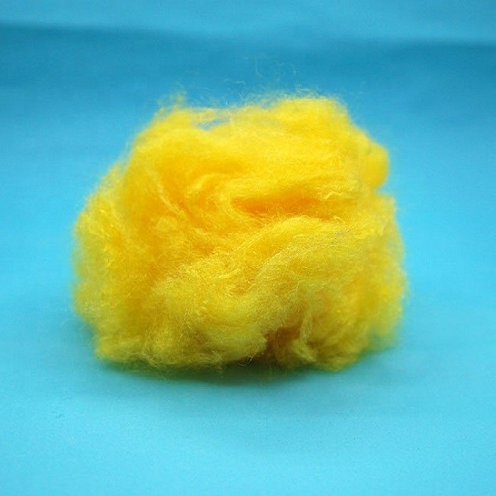 Light Flat Virgin Polyester Staple Fiber 4.5D Home Textile Use