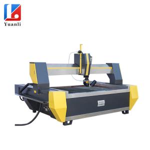 China Gantry Water Jet Glass Cutter 220V 380V 415V Marble Granite Stone Cutting Machine wholesale