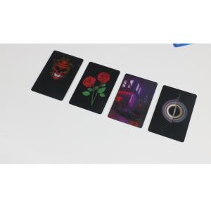 China RoHs RFID LED Card Cold Pressure Vip Membership Cards wholesale