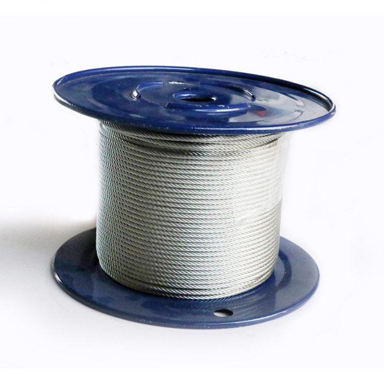 Stainless Steel Galvanized Aircraft Cable 1/6'' 1/4" 5/16" 3/8" 7x7 7x19