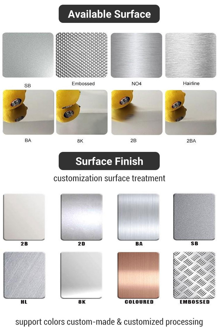 Thickness 3mm Cold Rolled Stainless Steel Sheet Punching Customized Width