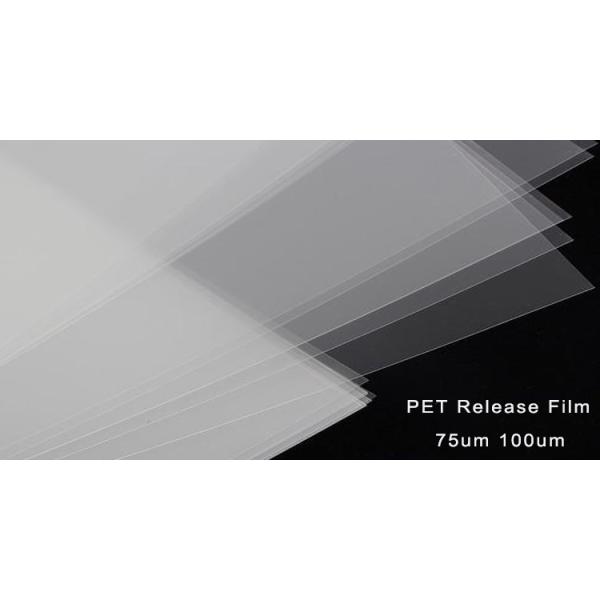 Hot Cold Peeling 75um Silicone Coated PET Release Film