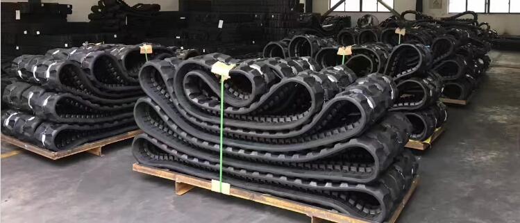 400X72.5X72W 320X100X45 Rubber Track for 3-5T Mini Excavators from Manufacturing Plant