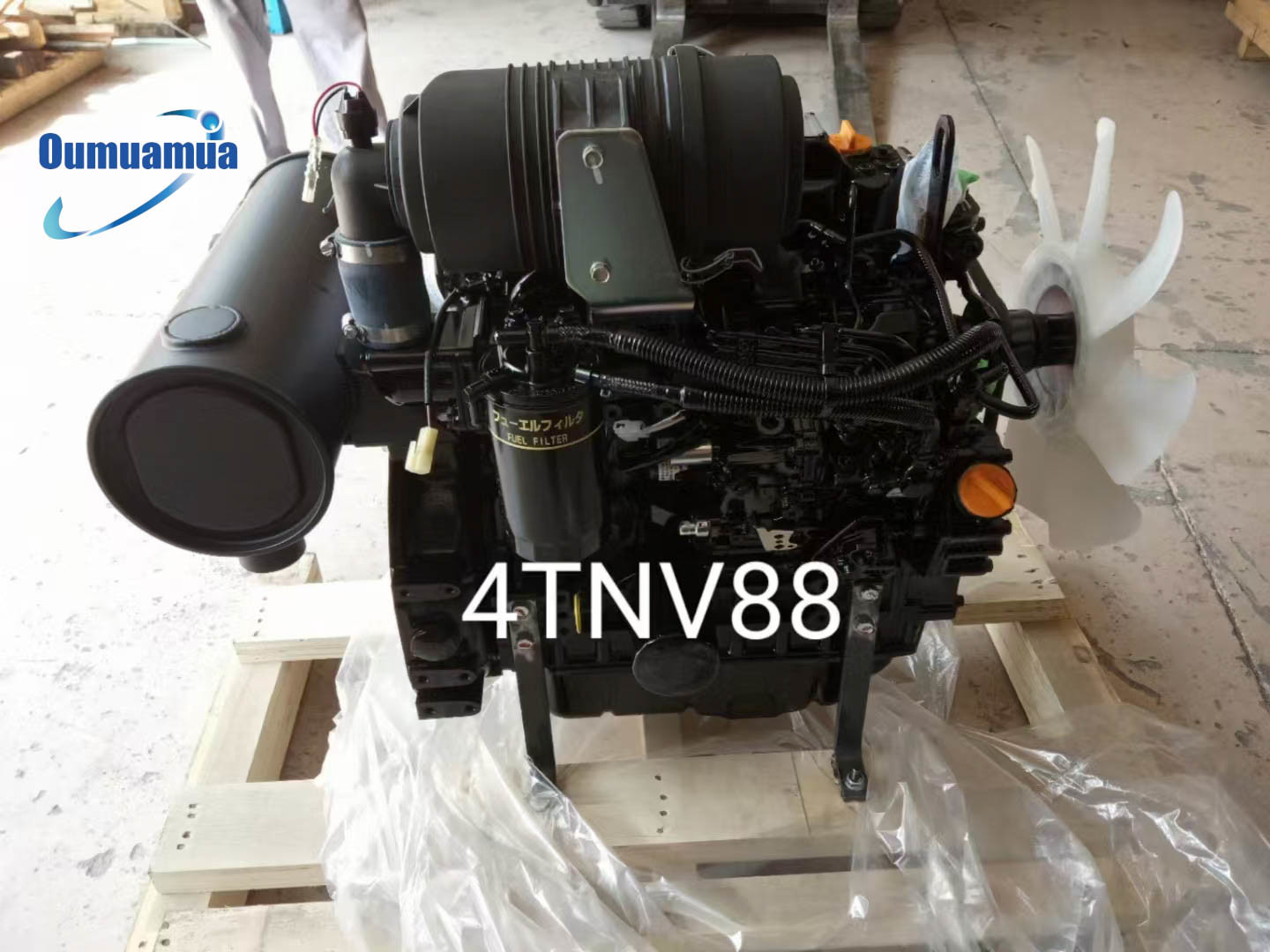 Customized Yanmar 4TNV88 Hydraulic Mini Excavator Engine Assembly