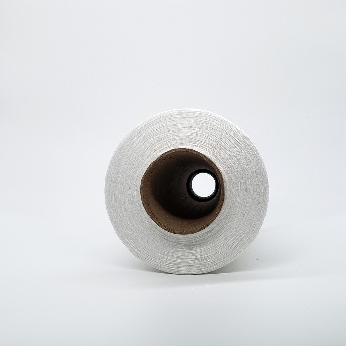Spun Polyester Yarn Polyester Raw Material For Knitting Or Weaving Made Of Staple Fiber