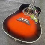 Custom Dreadnought 41 Inch Dove style acoustic guitar abalone binding