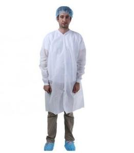 China Non Toxic Disposable Medical Scrubs Lab Protective Clothing Non Sterile wholesale