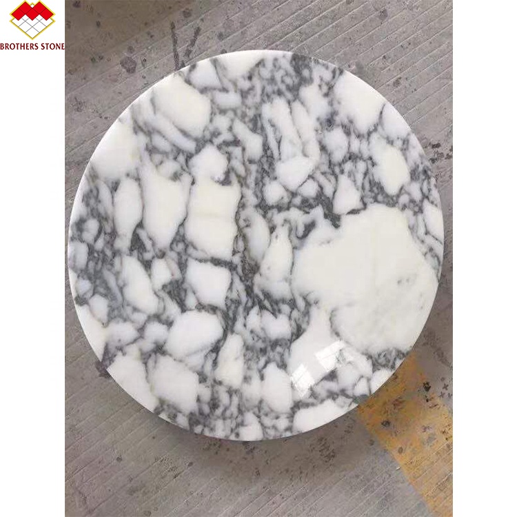 Statuario Venato Marble Italy White Marble Arabescato Marble Stone for Vanity Top