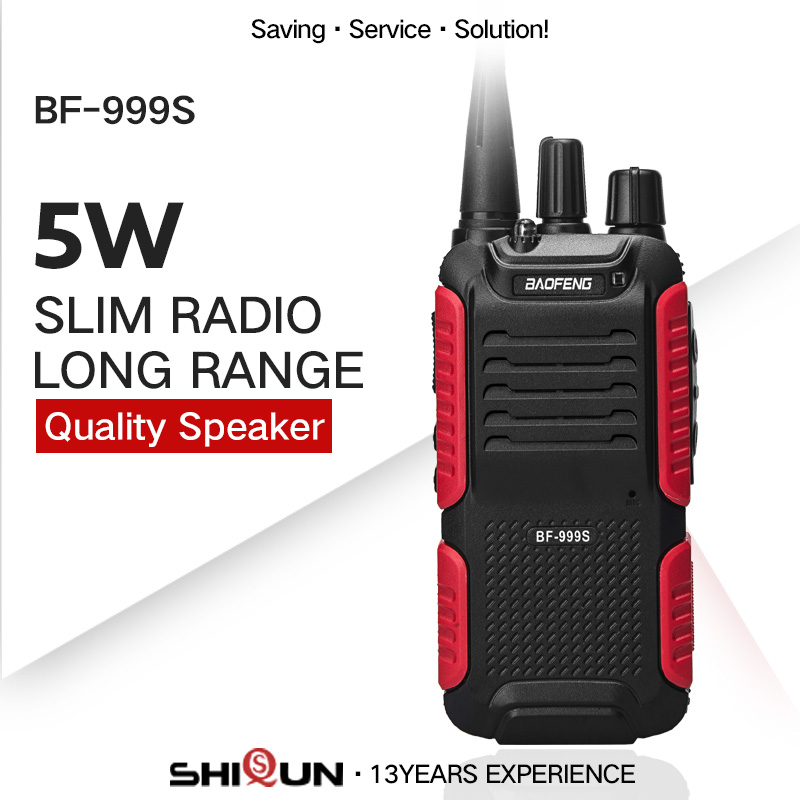 Baofeng 999S Long Range Walkie Talkie Single Band Two Way Radio Interphone