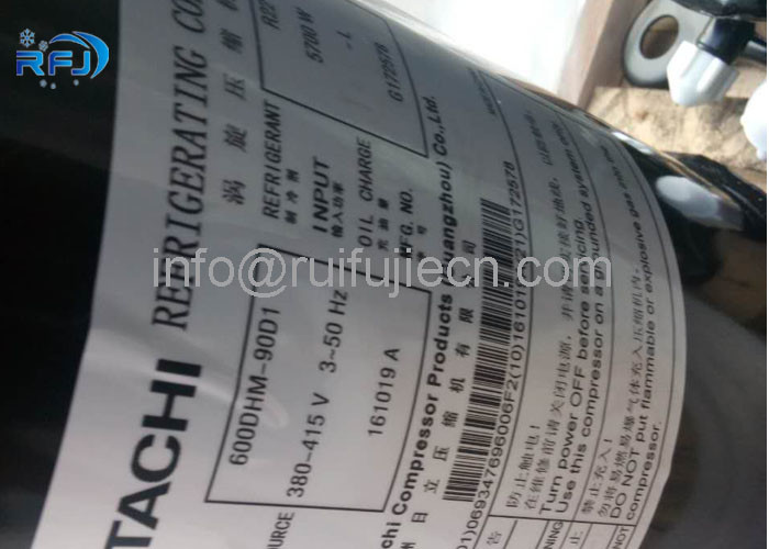 5HP R22 Hitachi rotary compressor for air conditioner , 503DH-80C2Y
