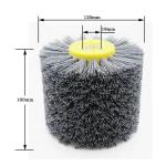 Pressure Plated Cylinder Silicon Carbide/Nylon/Plastic Abrasive Tools Polishing