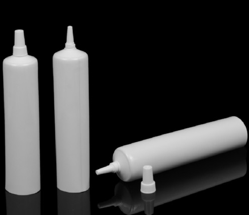 60ml ABL Tube Plastic Aluminum Cosmetic Tubes With Long Nozzle