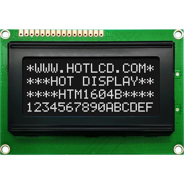 COB 16X4 Character LCD Module LCD With White Side Backlight HTM1604B