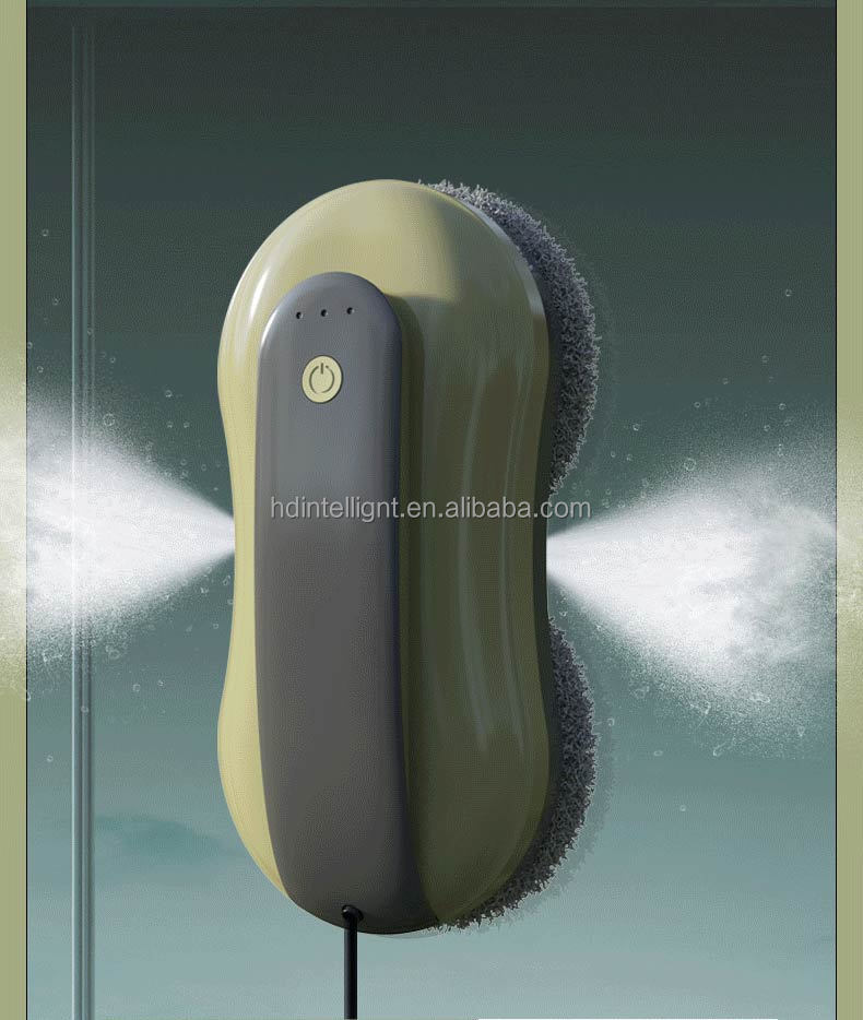 Window Glass Cleaner 500mAh Battery Capacity Remote Control App Control Mode Commercial