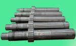 ISO 9001 2008 Precision Machining Forged Steel Spiral Rod , Hardened Steel Shaft