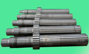 China ISO 9001 2008 Precision Machining Forged Steel Spiral Rod , Hardened Steel Shaft UT test wholesale