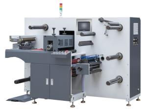 China SR-350 Semi Rotary Die Cutting And Slitting Machine For 650mm Paper wholesale