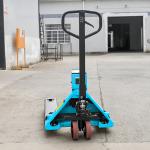 Mechanical Manual Hydraulic Pallet Lifter , Manual Pump Truck forklift with