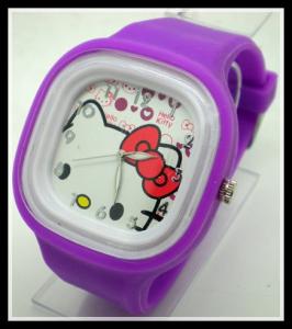 China Japanese Movement silicone jelly watches wholesale