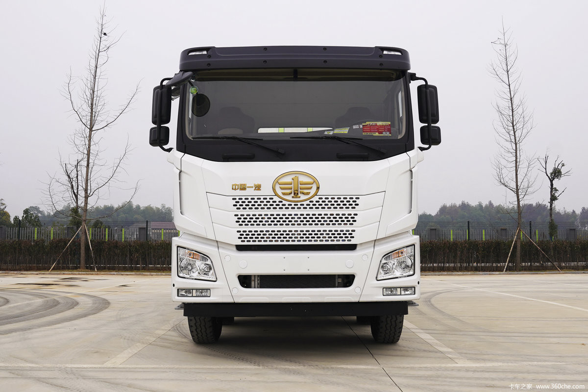 Jiefang Concrete Cement Mixer Truck 13890 Kg Diesel Concrete Mixer For Truck