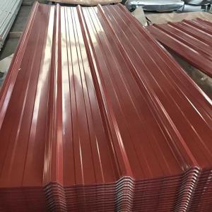 China Galvalume Steel Roofing Sheets 0.12MM Ppgi Color Coated wholesale