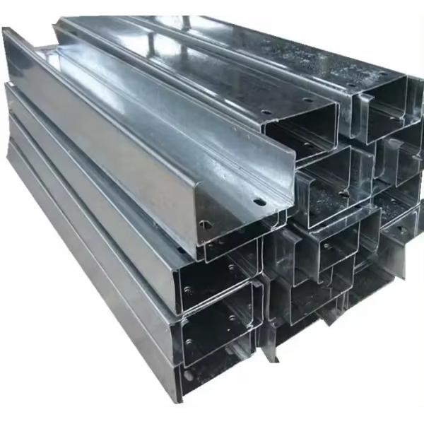 ±1% Tolerance Non-Alloy Hot-Dip Galvanized C-Shaped Steel for Building Materials