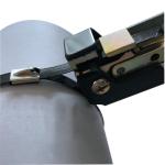 Polyester Coated Stainless Steel Cable Tie 4.6mm Metal Exhaust Wrap Straps