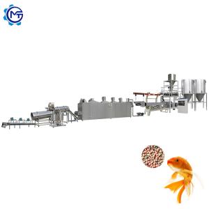 China Abb Inverter Fish Feed Pellet Machine 100-1500kg Capacity wholesale