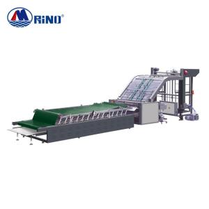 China Paper Cardboard Flute Laminating Machine , 12kw Flute Laminator wholesale