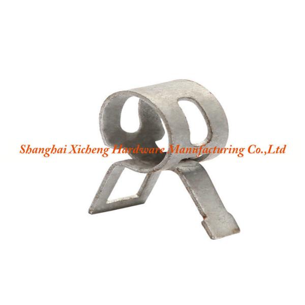 Plain Color Vertical Blind Clips Nickel Plating For Threaded M6 / M8 Bar