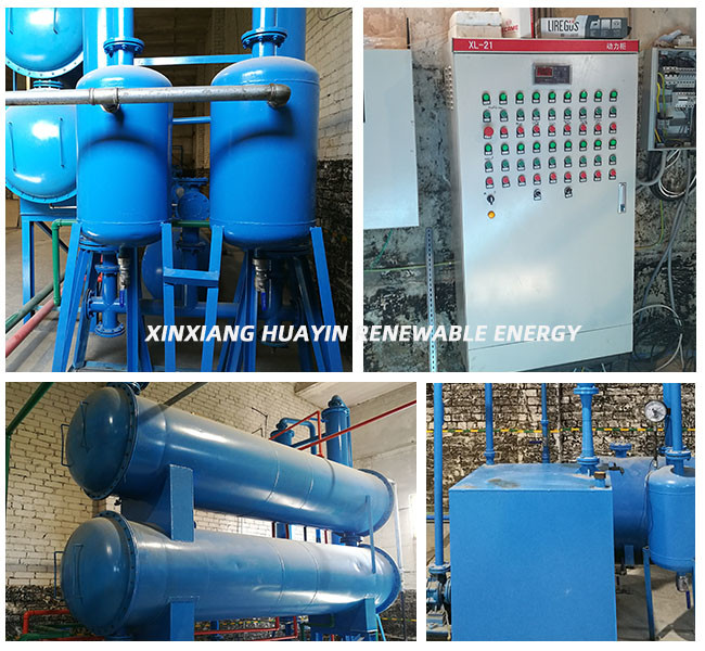 12 TPD Pyrolysis Oil Plant 12 Ton Batch Type Waste Plastic To Oil Machine