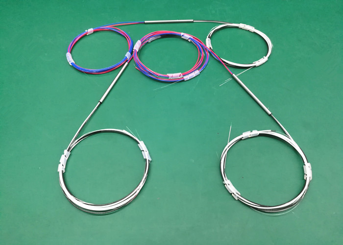 Fiber coupler, 473nm, 1x2 port, 460-HP fiber, 1m fiber length, without connectors.