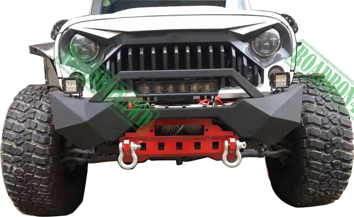 Wrangler wild leopard front bumper for Jeep Wrangler Jk 07-15 winch bumper for JK Wrangler