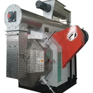 China 0.8-4t/H Horizontal Pellet Mill Animal Feed Ring Die Pellet Machine 55kw wholesale