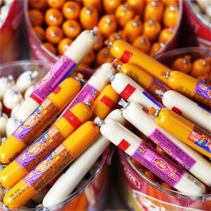 China Custom Brand Logo Printed Pvdc Plastic Casing For Sausages wholesale