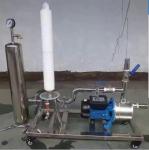 stainless steel single cartridge filter housing styrene acrylonitrile 3/4 in npt